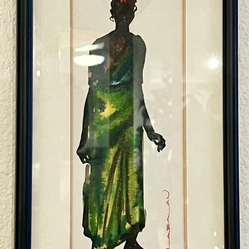 Watercolor Original Ethnic,
Size: 8x16