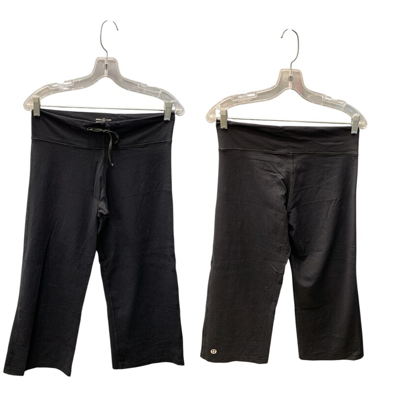 Lululemon Capri, Black, Size: M