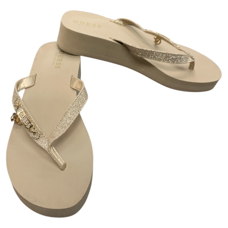 Guess Sandals, Rose, Size: 9