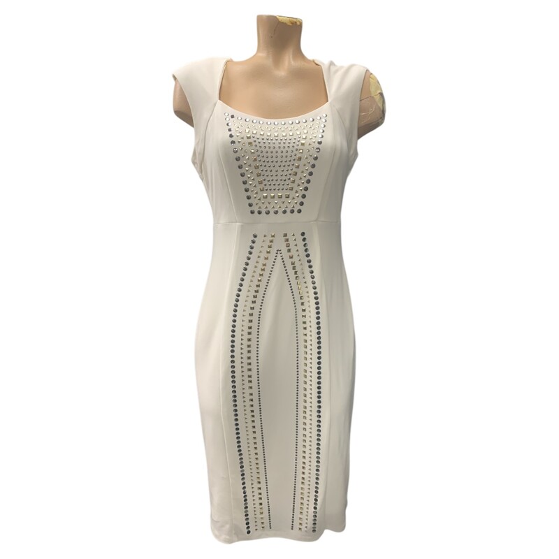 FrankLyman Dress S6, Ivory, Size: S
