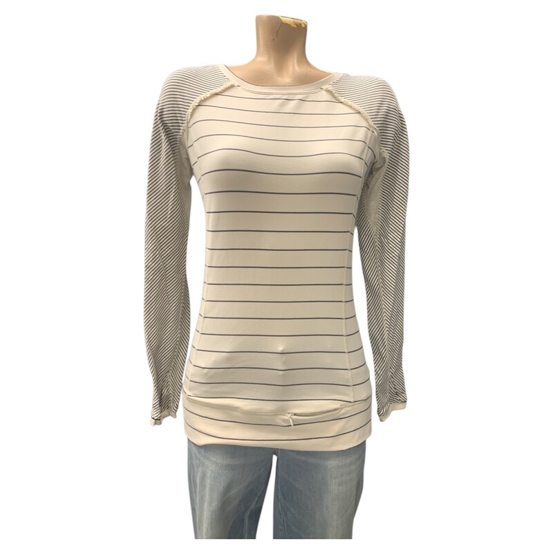 Lululemon Sweater, Nvy/whit, Size: S