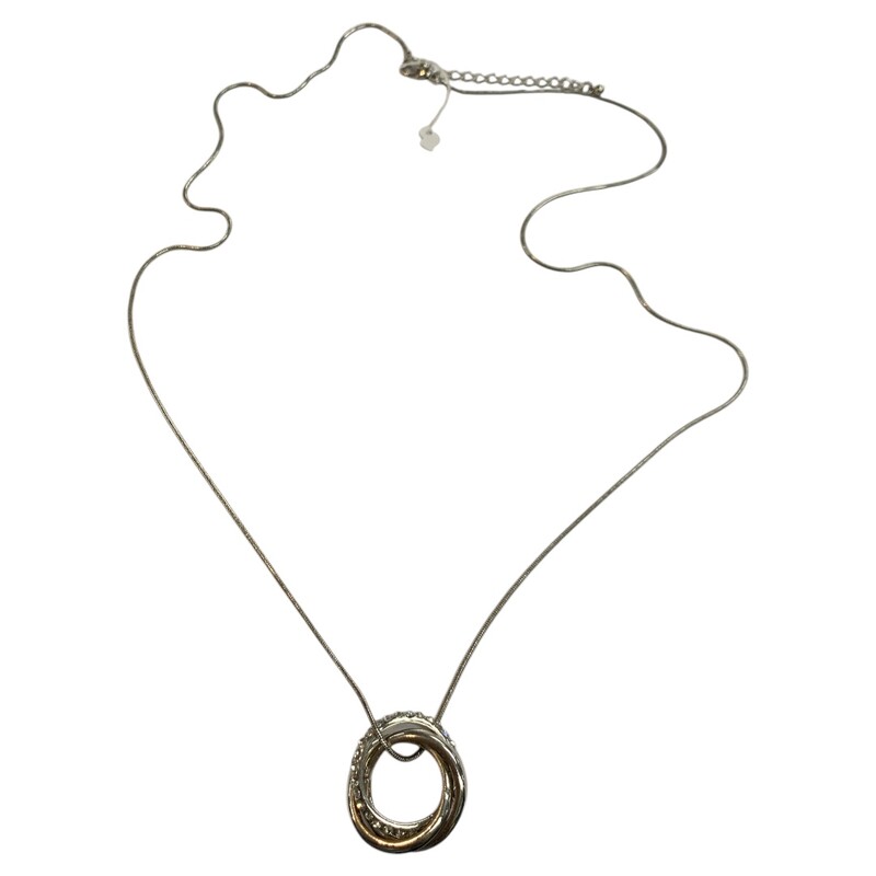 Necklace, Silver, Size: None