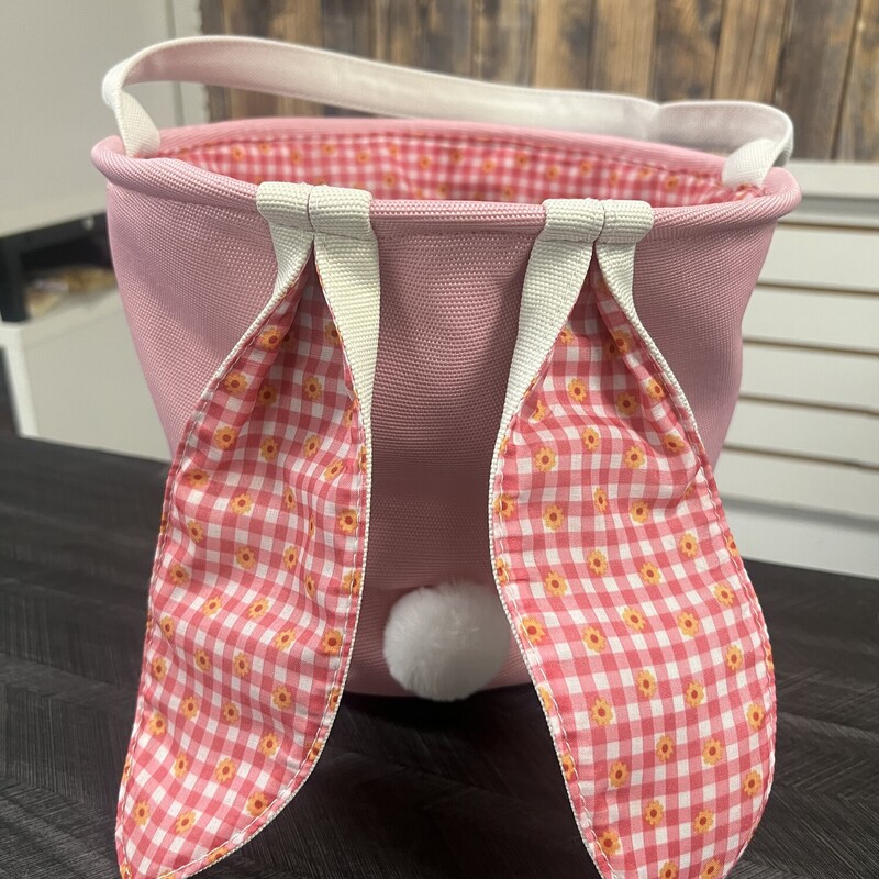 Pink Bunny Basket
