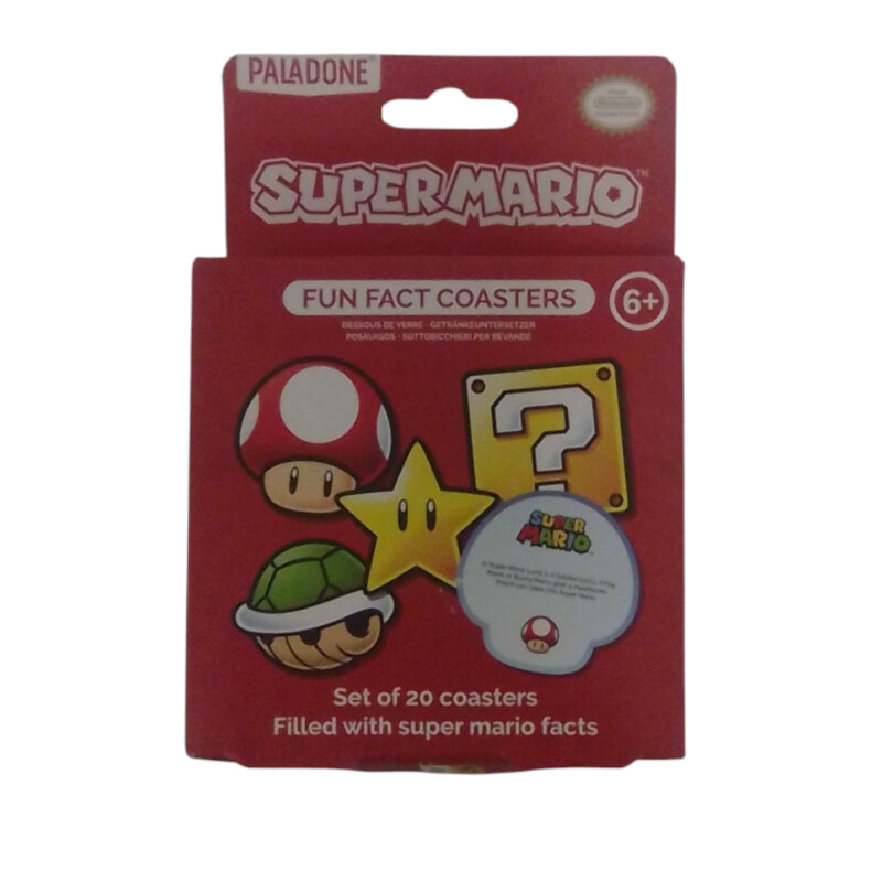 20pc Super Mario Coasters