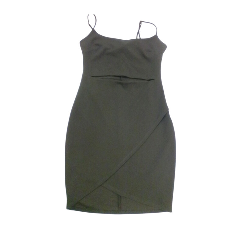 Dress: Black Cutout