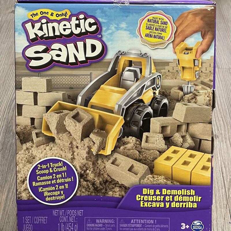Kinetic Sand Dig & Demoli