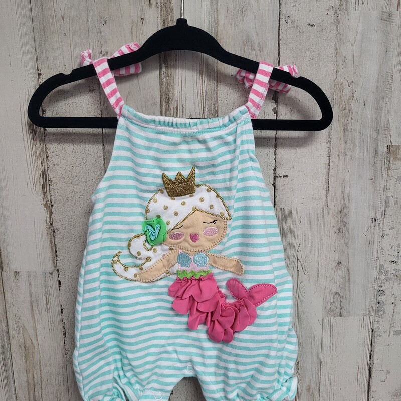 0/6m Mermaid Romper