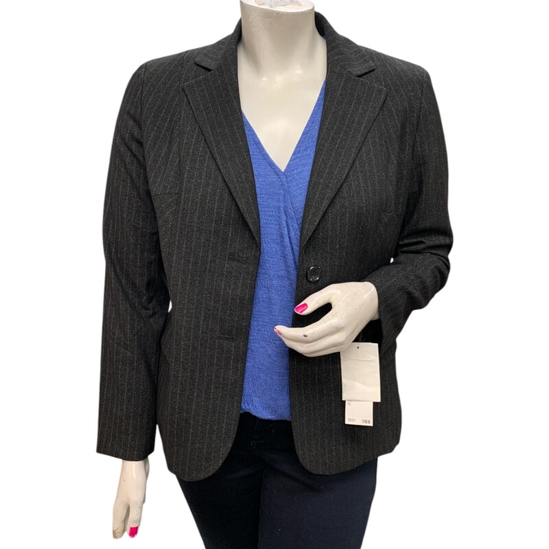 Ann Klein NWT S12, Grey/slv, Size: L