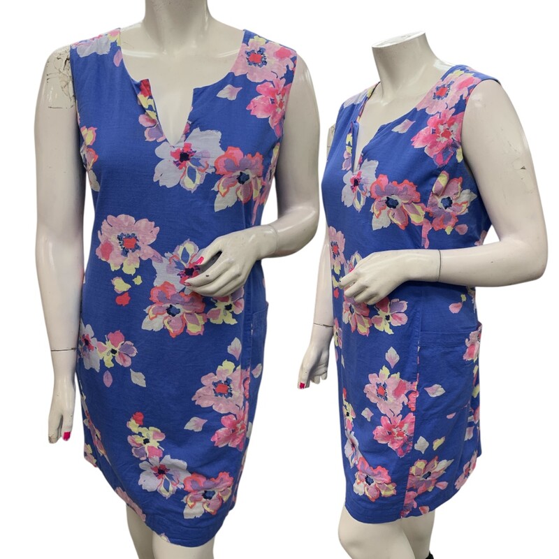 Joules Dress, Blkue/mu, Size: XL