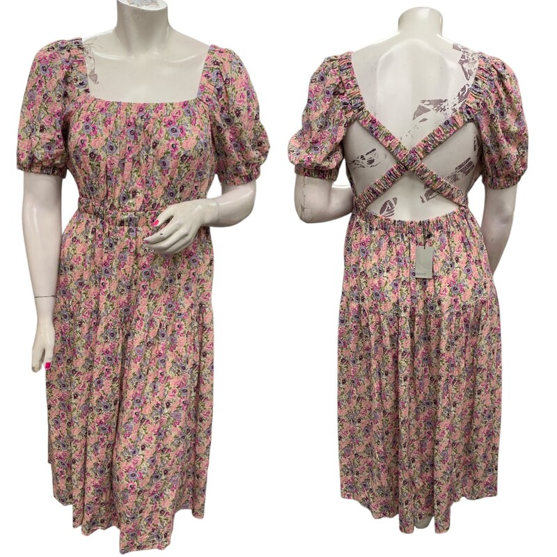 Oasis Floral S12 NWT, Pink/prl, Size: L