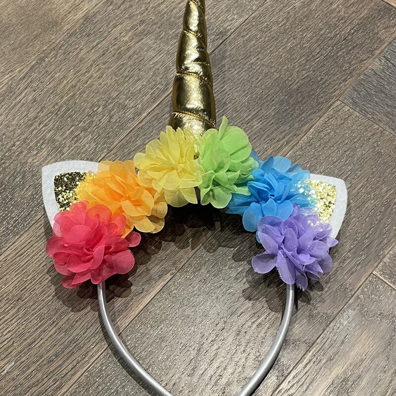Gold Unicorn Headband