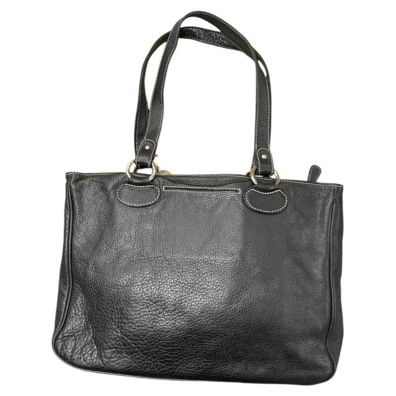 Roots Leather, Black, Size: L