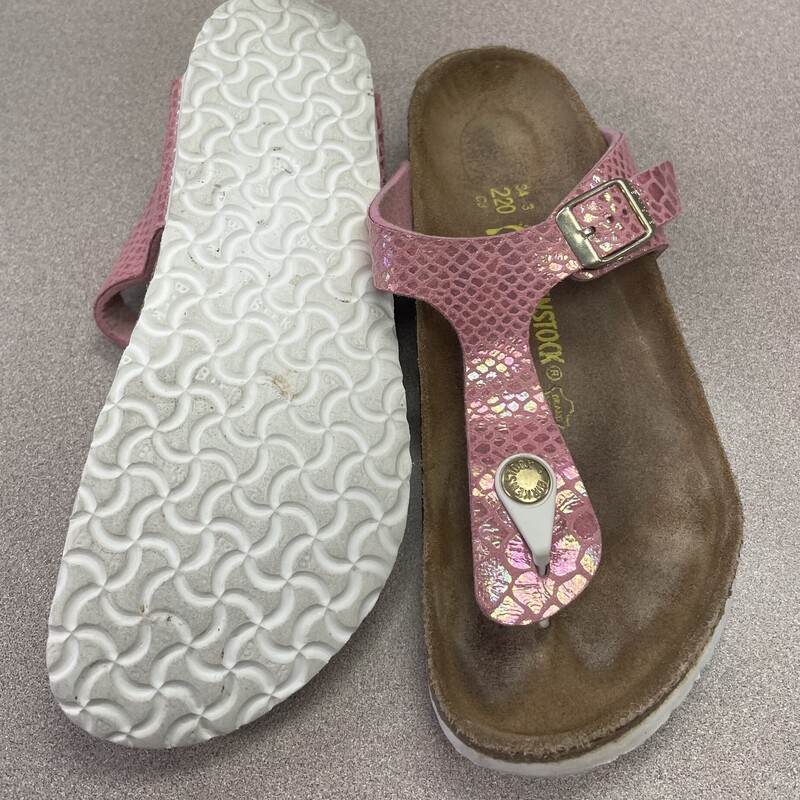 Birkenstock Flip Flop, Dustyros, Size: 3Y