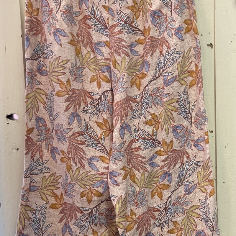 Og/Bu/Y Linen Flowy Pant<br />
Org/Blu/<br />
Size: Large