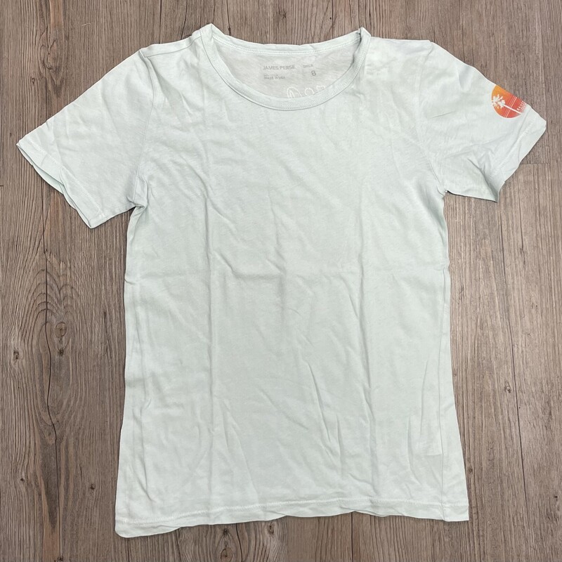 James Perse Tee, Sage, Size: 8Y