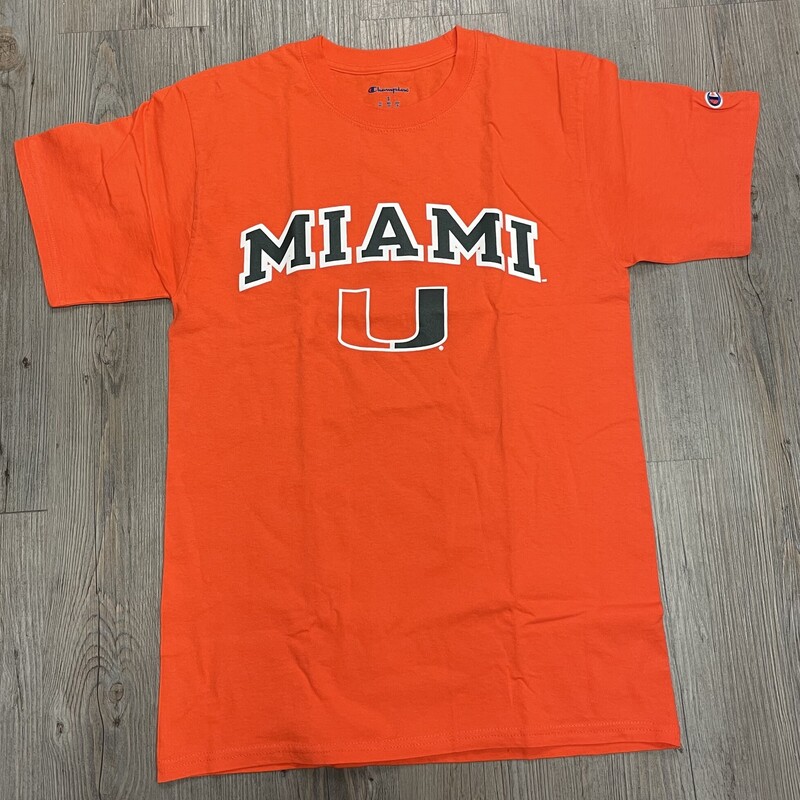 Champion Miami Tee, Orange, Size: 12Y