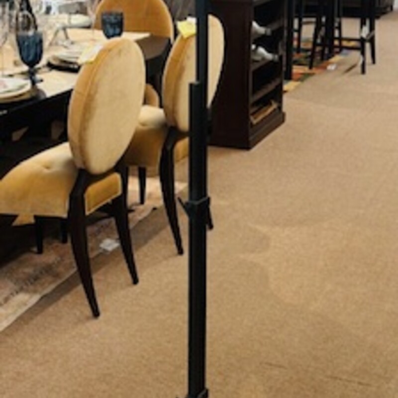 Restoration Hardware Iron Adjustable Floor Lamp
Brown Cream Size: 20 x 69H
Retails: $1250+
Matching lamp sold separately