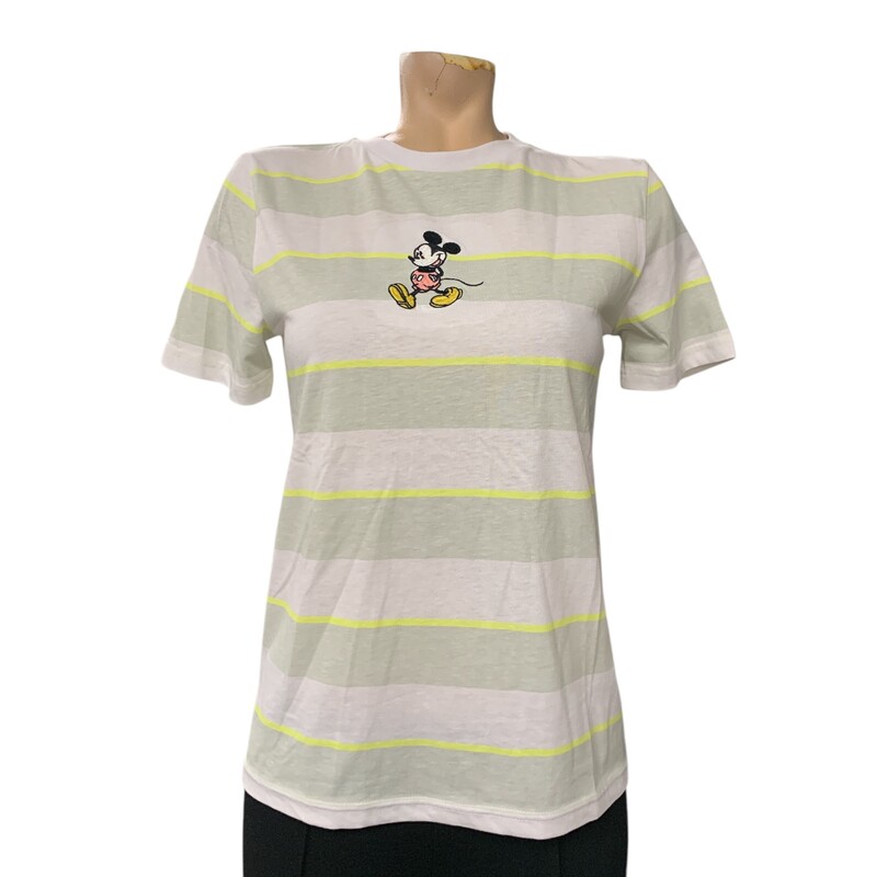 Disney Mickey Mouse, Gren/whi, Size: S