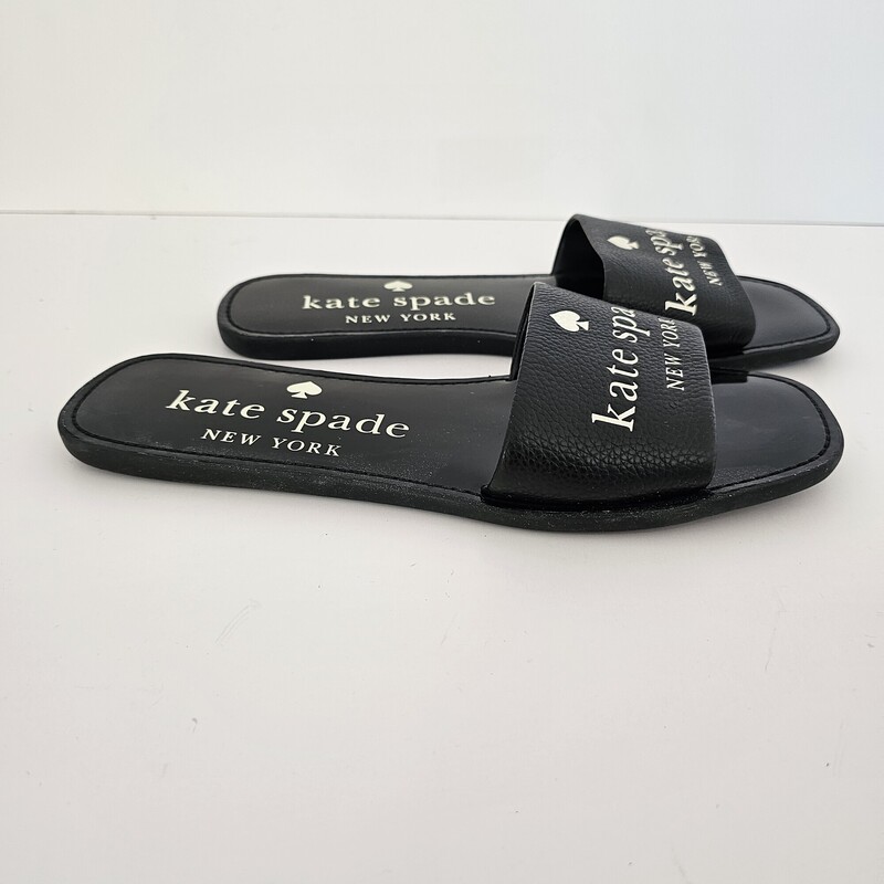 Kate Spade Logo, Blkwht, Size: 10