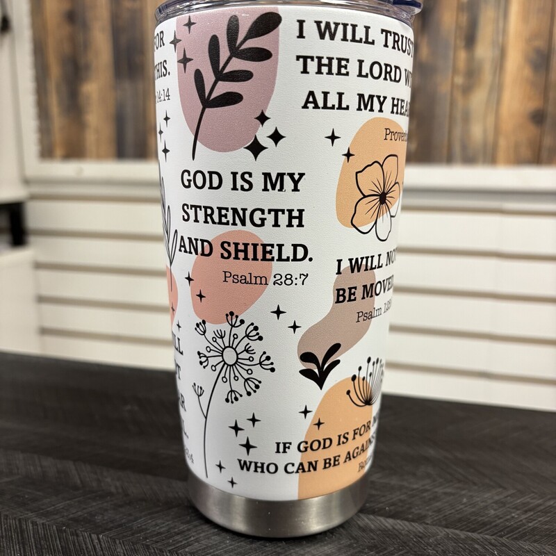 Bible Verse Insulated Cup