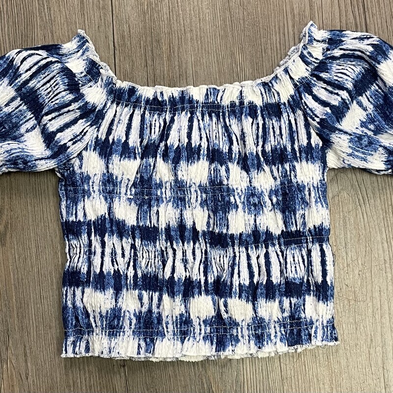 Zara Top, Blue, Size: 6-7Y