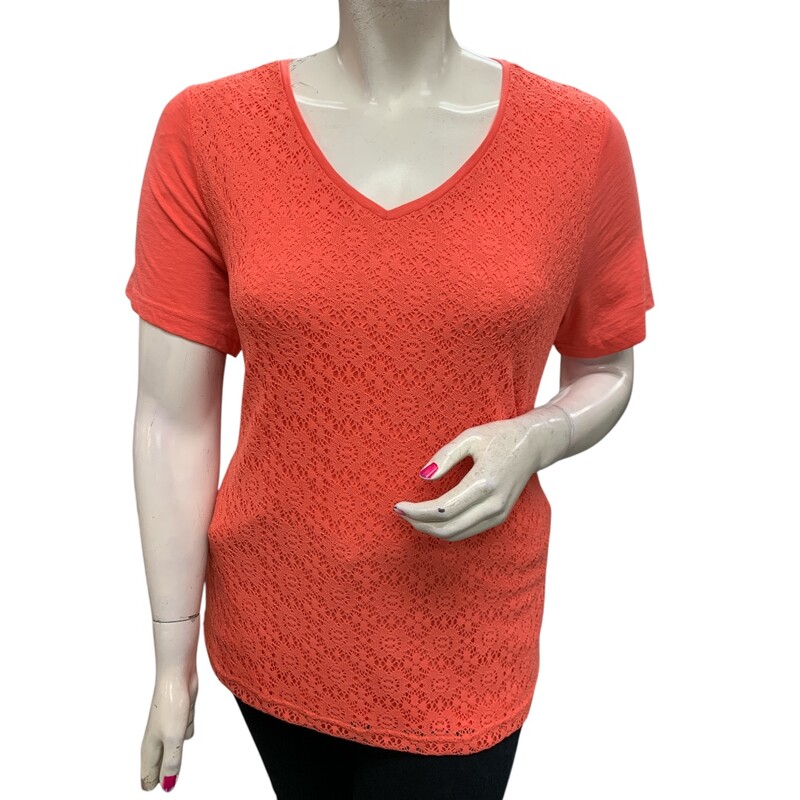 Shapedfit, Red/orne, Size: 2X