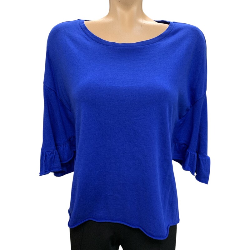 Zara Trafaluc, Blue, Size: S