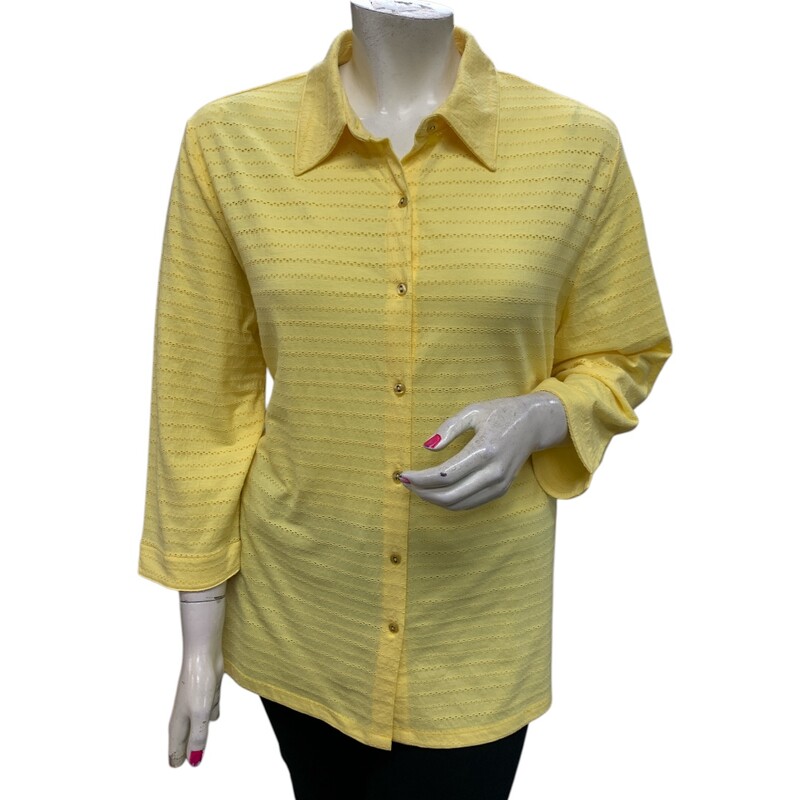 Alison Daley, Yellow, Size: XL