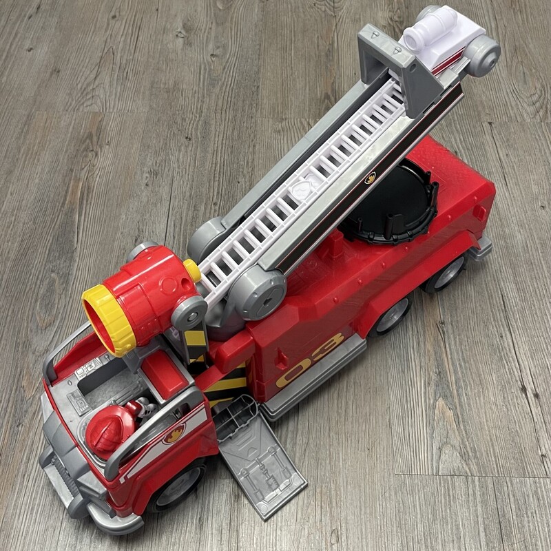 Paw Patrol Marshall  Transforming Fire truck, Red, Size: Pre-owned