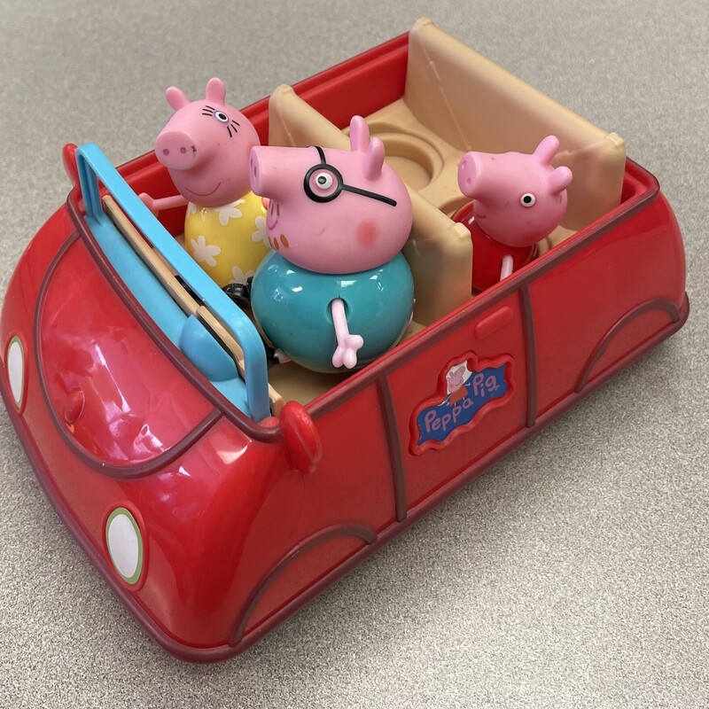 Peppa Pig Family Car Set