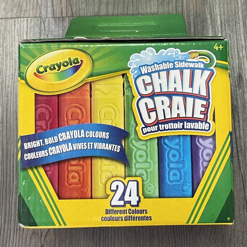 Crayola Sidewalk Chalk, Multi, Size: 4Y+