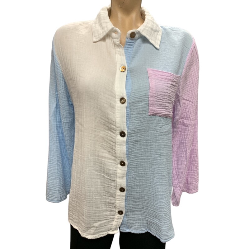 Shannon Passero TopLS, Multi, Size: S