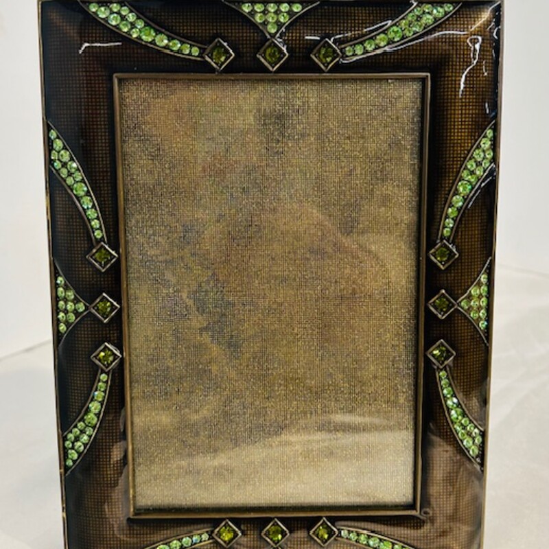 Enameled Jeweled Frame