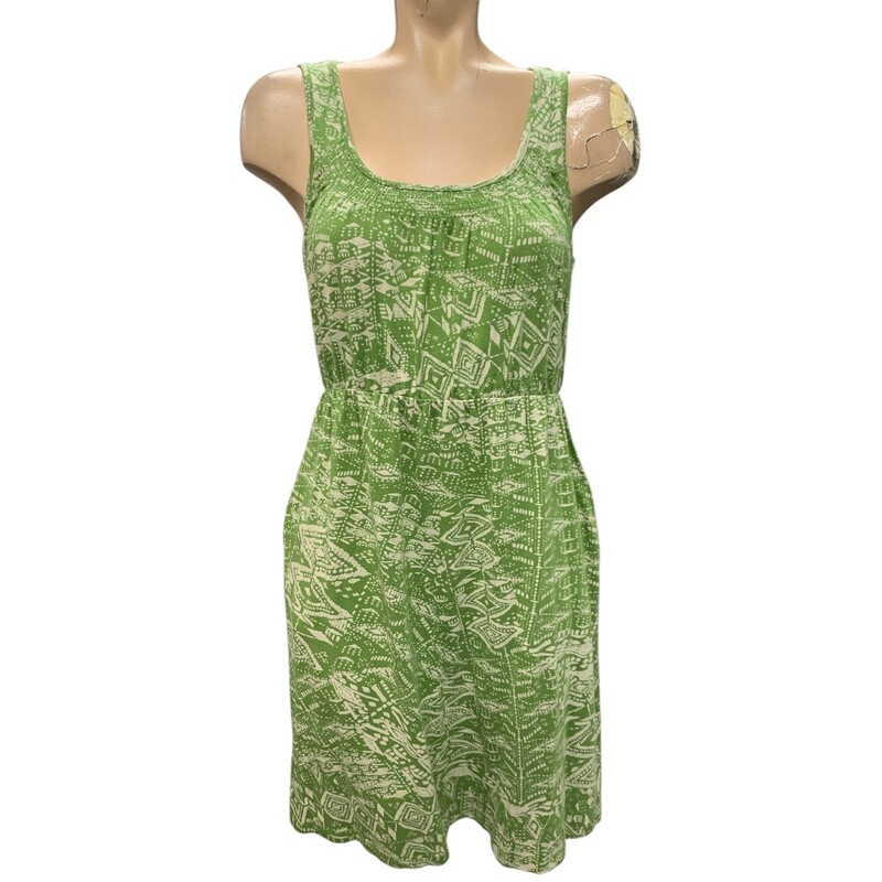 Style & Co, Olvgr/wh, Size: M