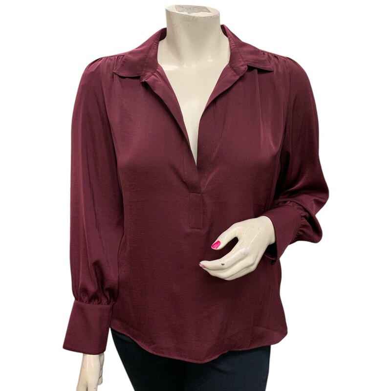 Banana Republic, Wine, Size: L