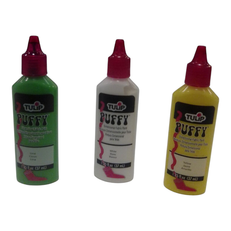 Puffy Paint 3pc