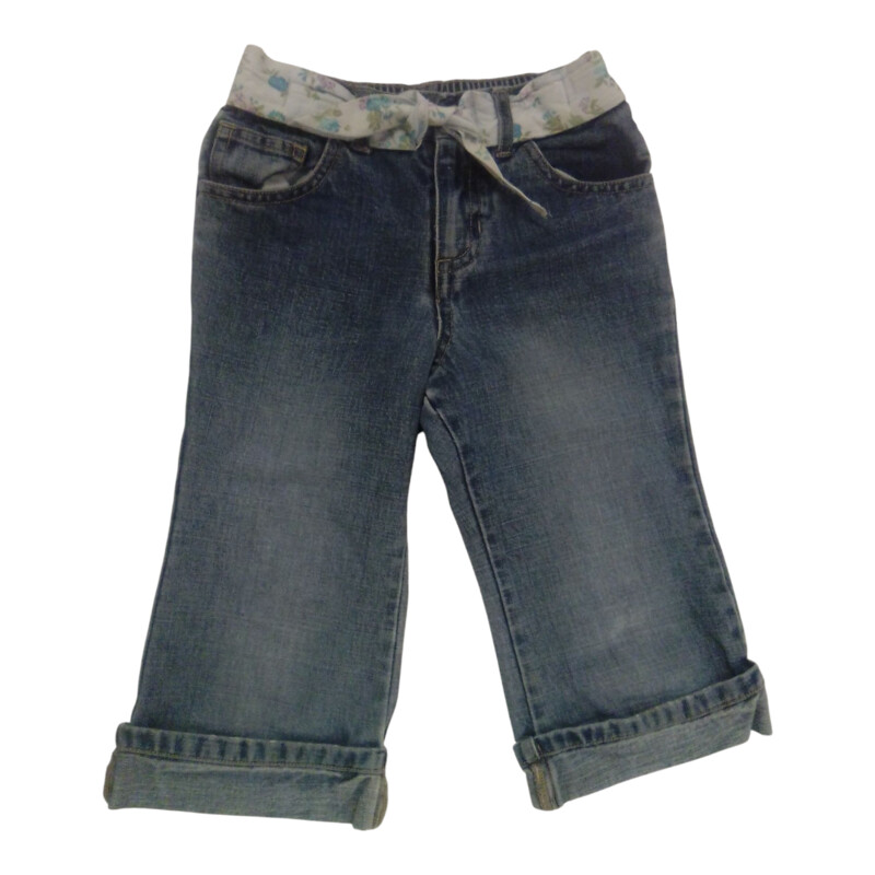 Pants: Capri Jeans W Belt