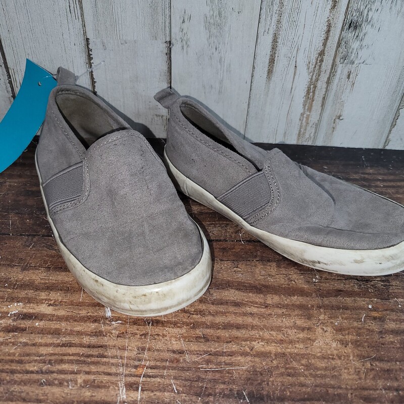 8 Grey Pull On Shoes, Grey, Size: Shoes 8
