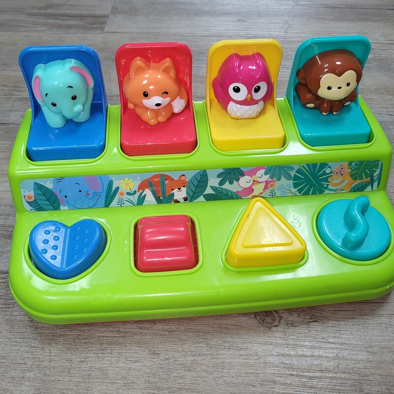 Pop Up Animal Toy