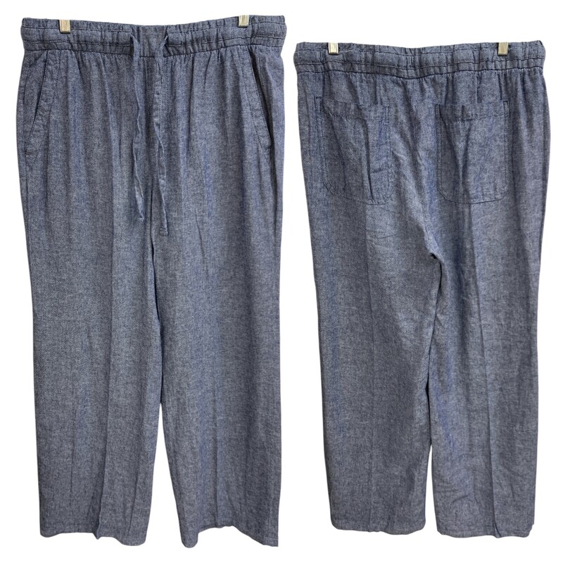 Old Navy Linen, Blue, Size: M