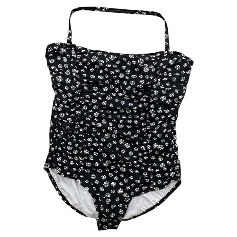 It Figures! NWT S16, Blk/whit, Size: XL