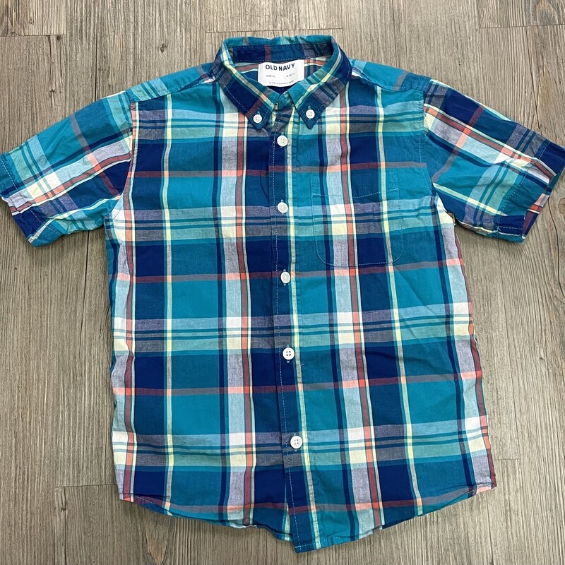 Old Navy Shirt, Multi, Size: 6-7Y