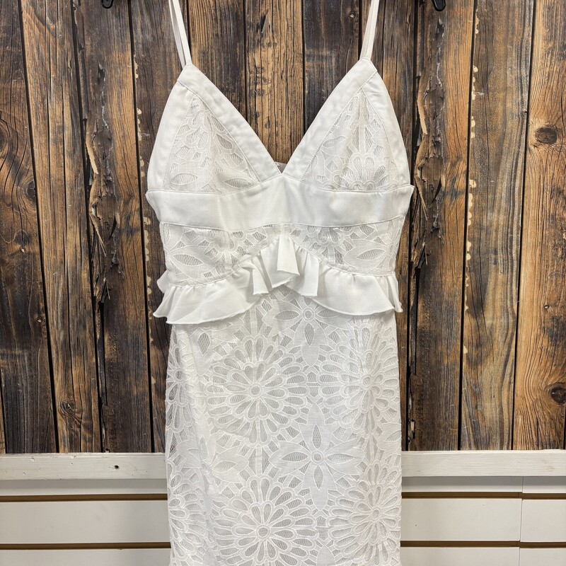 White Eyelet Dress