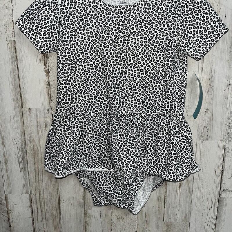 24m Leopard Peplum Tee