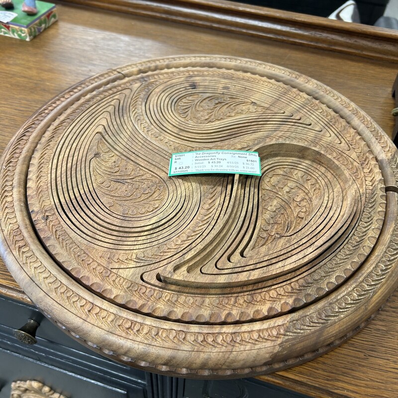 Wooden Art Trays