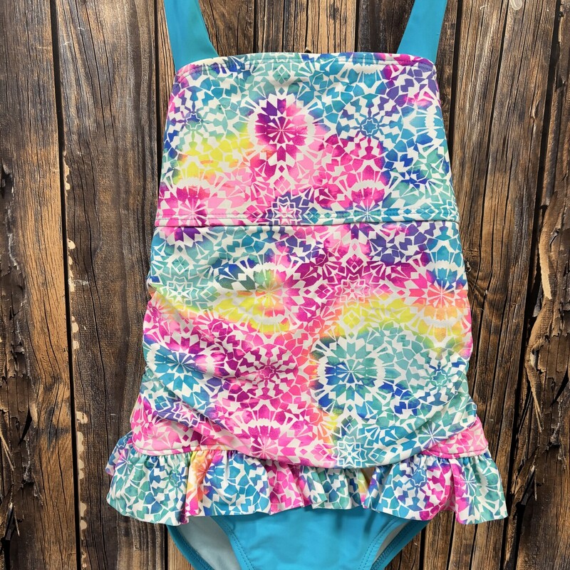 One Piece Neon Swimsuit