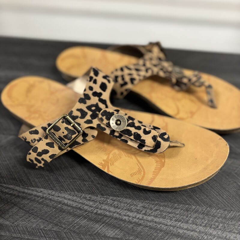 Leopard Blowfish Sandal