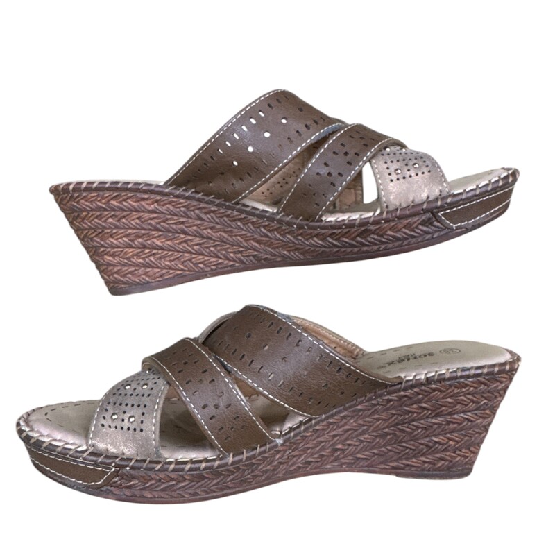 Soflex Italy S38, Brown, Size: 7.5