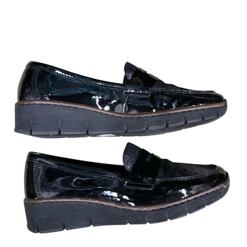Rieker Antistress S38, Blk/slvr, Size: 7.5