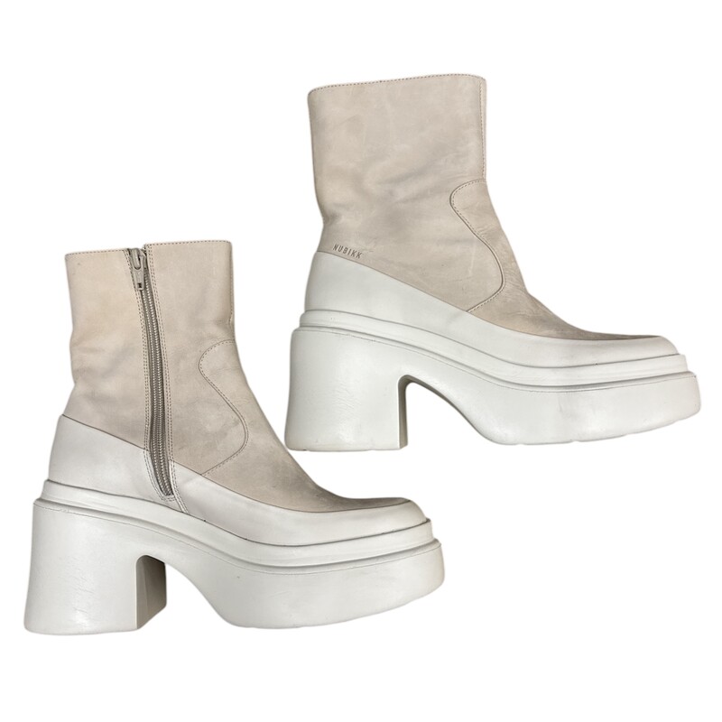 Nubikk Venga Bootie -s36, Beige, Size: 6